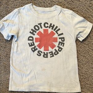 Kids Red Hot Chili Peppers Graphic Tee - White